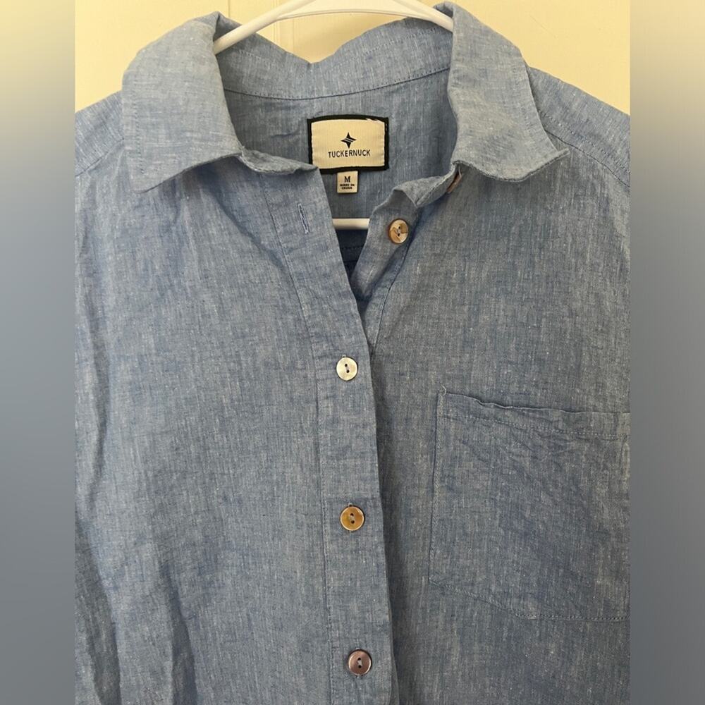 Tuckernuck Chambray Callahan Shirt Dress - medium - Picture 4 of 8